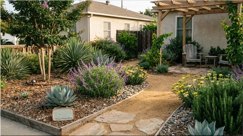 Beautiful Low-Water Garden
