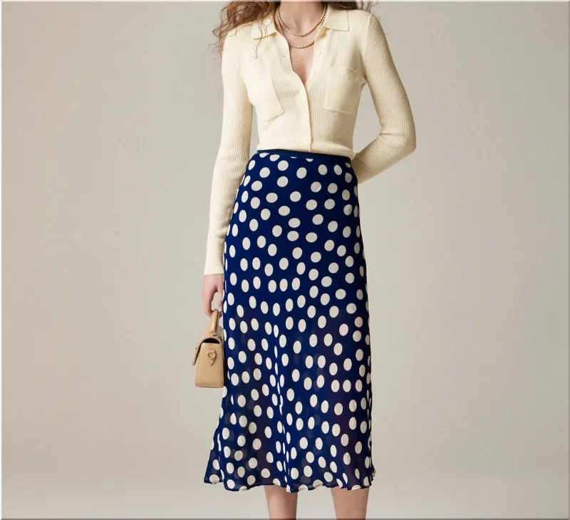 J.Crew Gwyneth Slip Skirt