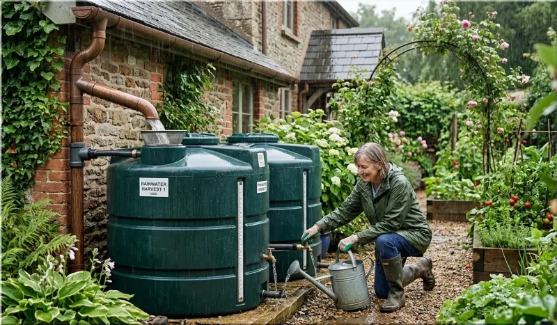 Rainwater Harvesting in Your Garden