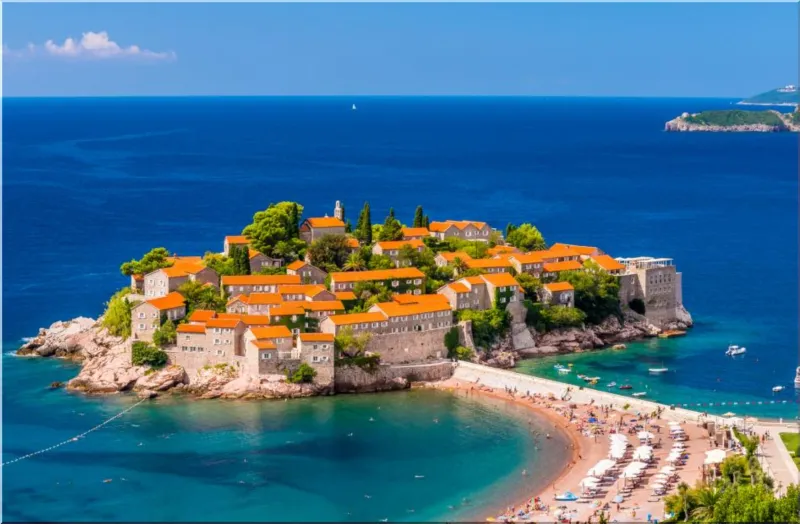 Sveti Stefan island