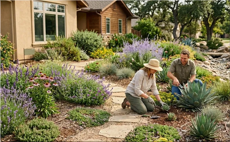 Beautiful Low-Water Garden