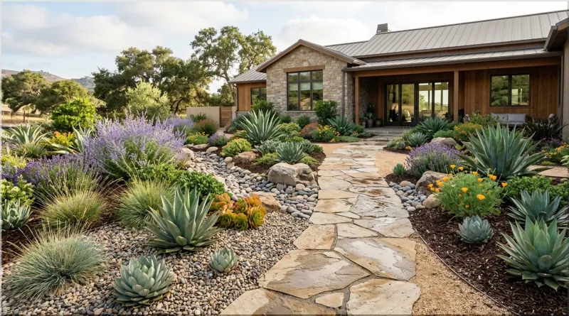 Beautiful Low-Water Garden