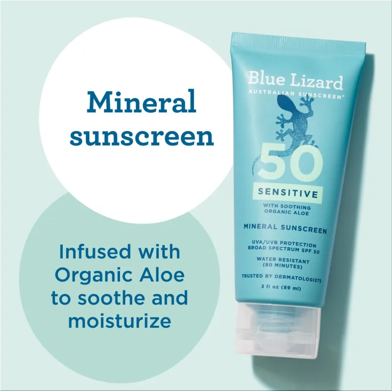 Blue Lizard Sensitive Mineral Lotion