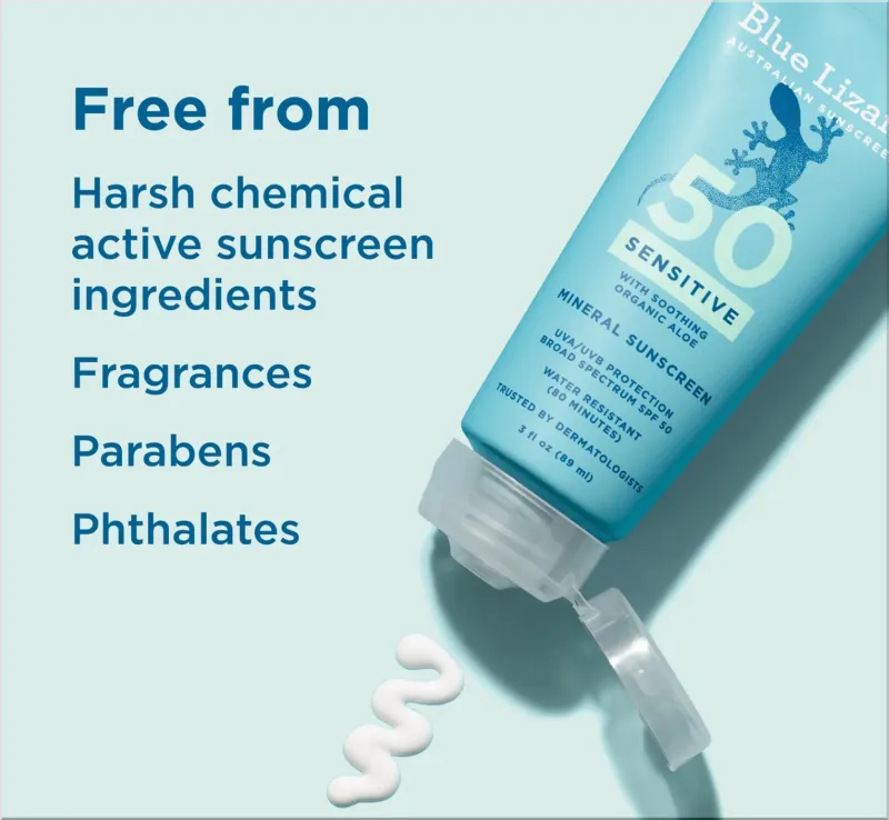 Blue Lizard Sensitive Mineral SPF 50