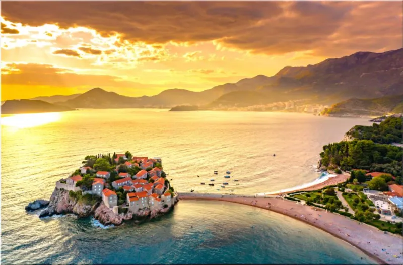 Sveti Stefan island