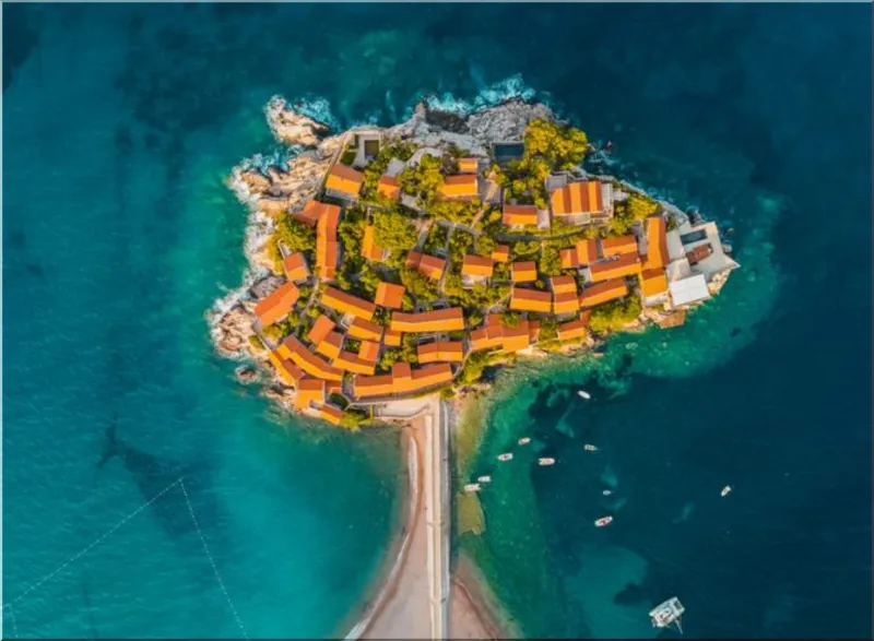 Sveti Stefan island
