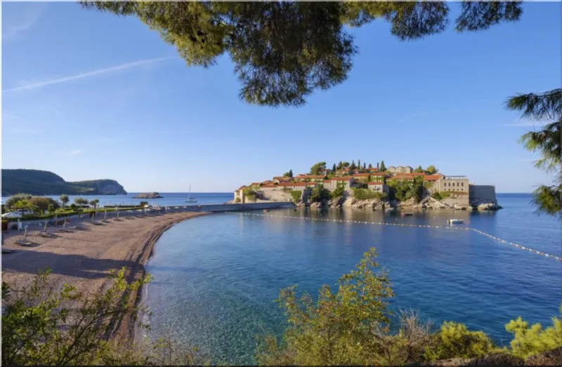 Sveti Stefan island