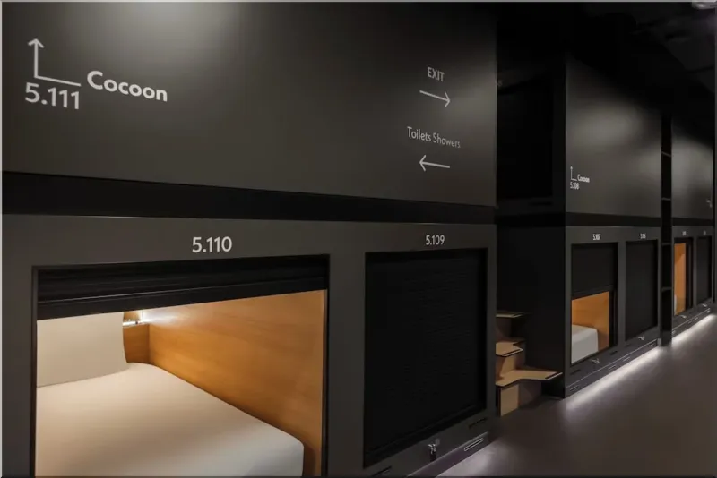 Zedwell Capsule Hotel Piccadilly Circus