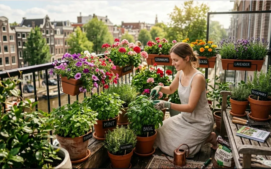 Balcony Gardening for Beginners