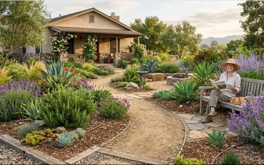 Beautiful Low-Water Garden