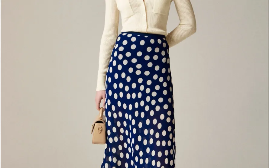 J.Crew Gwyneth Slip Skirt