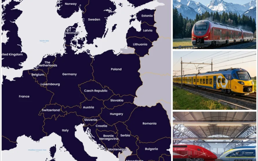 Weekend Train Trip in Europe