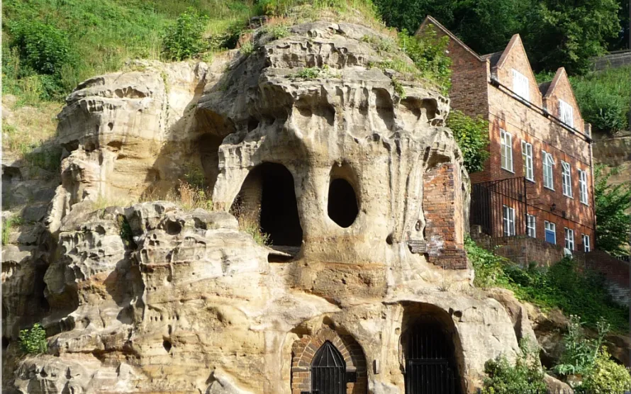 Nottingham cave network