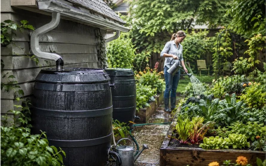 Rainwater Harvesting in Your Garden