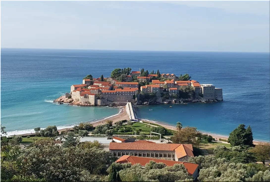 Sveti Stefan island